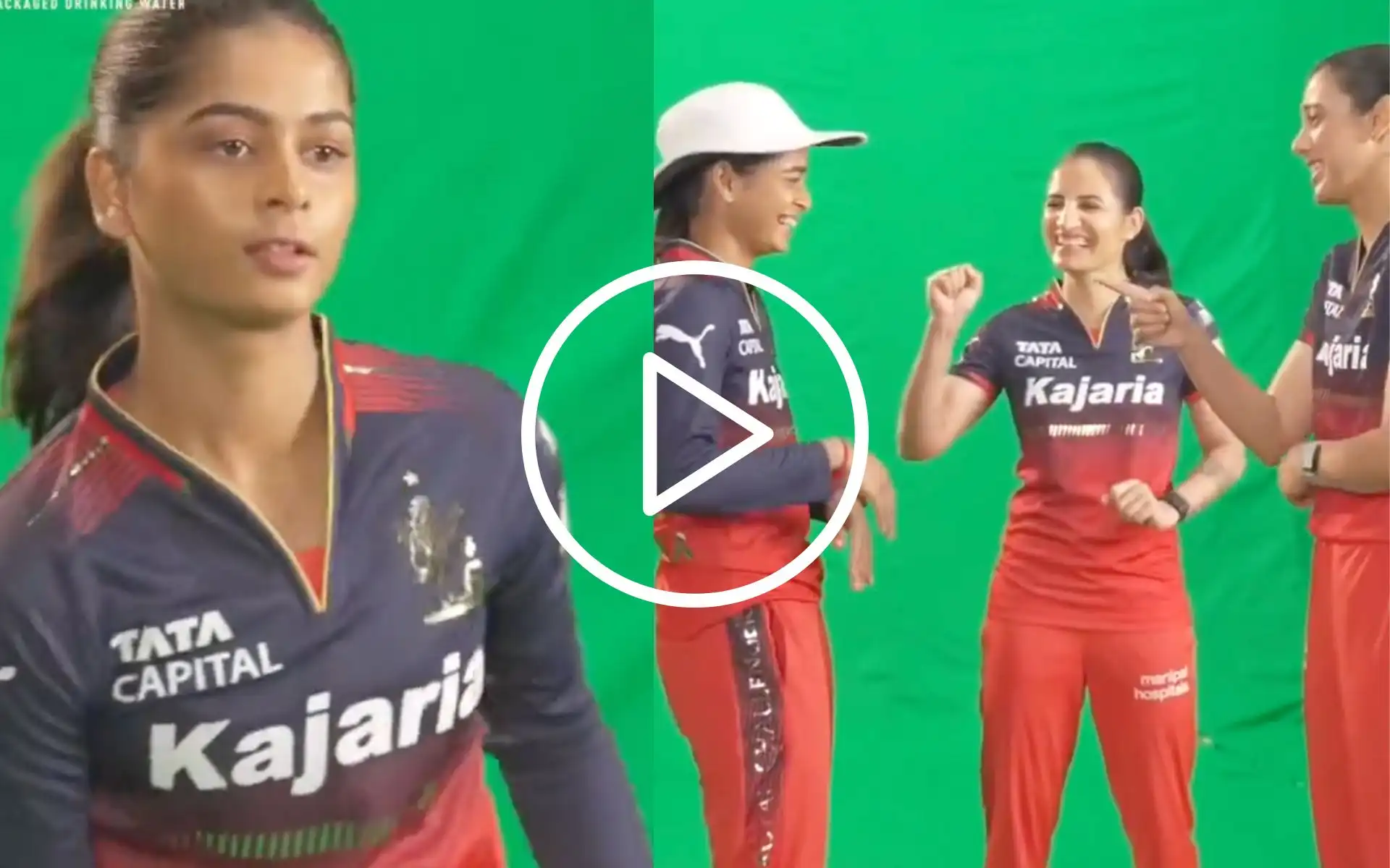 'Kya Hai Dialogue' - Smriti Mandhana Teases Shreyanka Patil In RCB's Eye-Catching Photoshoot